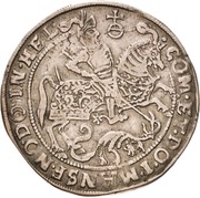 ¼ Thaler - Volrat VI, Jobst II, Wolfgang III and Bruno, Germany, 1617 reverse image