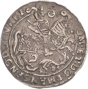 ¼ Thaler - Volrat VI, Jobst II, Wolgang III and Bruno III, Germany, 1619 reverse image