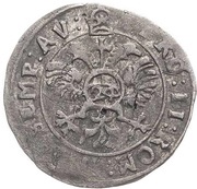 24 Kreuzer - Volrat VI, Philip Ernest and Albert Wolff Kipper, Germany, 1621-1622 reverse image