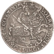 ½ Thaler - Volrat VI, Wolfgang III and John George obverse image