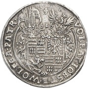 1 Thaler - Volrat VI, Jobst II and Wolfgang III obverse image