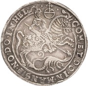 1 Thaler - Volrat VI, Jobst II, Wolgang III and Bruno III, Germany, 1617-1619 reverse image