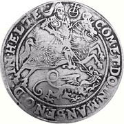 1 Thaler - Volrat VI, Jobst II, Wolfgang III and Bruno III, Germany, 1617-1619 reverse image
