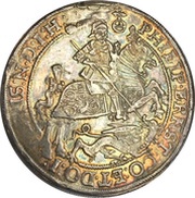 1 Thaler - Philip Ernest Spruchtaler obverse image