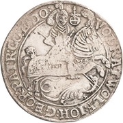 1 Thaler - Volrat VI, Wolfgang III and John George obverse image