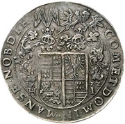 1 Thaler - Volrat VI, Wolfgang III and John George, Germany, 1620-1627 reverse image