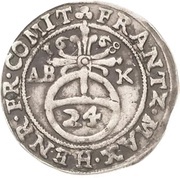 1 Groschen - Francis Maximilian and Henry Francis obverse image