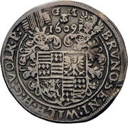 ¼ Thaler - Bruno, William, John George, Volrath and Jobst obverse image