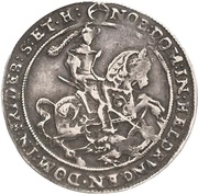 ¼ Thaler - Charles Adam, Germany, 1655 reverse image