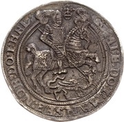 ½ Thaler - Bruno II, William I, John George IV and Volrath VI, Germany, 1606-1615 reverse image