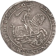 ½ Thaler - Charles Adam, Germany, 1655-1660 reverse image