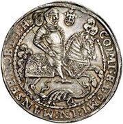 1 Thaler - Bruno II, William I, John George IV, Germany, 1604-1607 reverse image