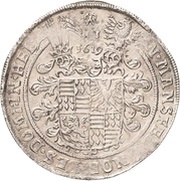 1 Thaler - Wolfgang III and Bruno III, Germany, 1619 reverse image