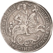 1 Thaler - Wolfgang III, Bruno III, Joachim Frederick and Philip V obverse image