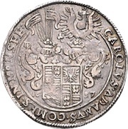 1 Thaler - Charles Adam obverse image