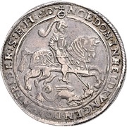 1 Thaler - Charles Adam, Germany, 1655-1660 reverse image