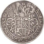 1 Thaler - Francis Maximilian and Henry Francis, Germany, 1667 reverse image