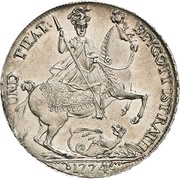 1 Thaler - Henry, Germany, 1774 reverse image