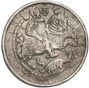 2 Thalers - Bruno II, William I, John George IV and Volrat VI, Germany, 1612 reverse image