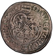 1 Groschen - Günther IV, Gebhart VI and Volrat II, Germany, 1450-1474 reverse image