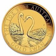 100 Dollars - Elizabeth II 6th Portrait - Australian Swan - Gold Bullion, Australia, 2022 reverse image