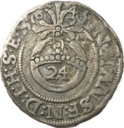 1 Groschen - John George II, Germany, 1636-1645 reverse image