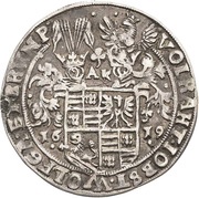 ¼ Thaler - Volrat VI, Jobst II, Wolfgang III and Bruno III Death obverse image