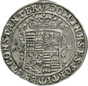 ⅓ Thaler - Francis Maximilian and Francis Henry, Germany, 1669 reverse image