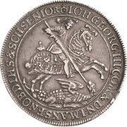 ½ Thaler - John George III Death obverse image