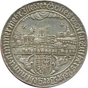 ⅔ Thaler - Hoyer Christof II 100th Anniversary of the Naumburg Confession, Germany, 1661 reverse image