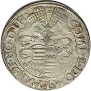1 Thaler - John George I, Peter Ernest I and Christoph II, Germany, 1559-1566 reverse image