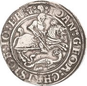 1 Thaler - John George I, Christoph II and John Ernest obverse image