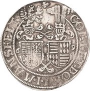 1 Thaler - John George I, Christoph II and John Ernest, Germany, 1568-1571 reverse image
