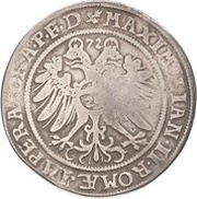1 Thaler - John George I, Christoph II and John Ernest, Germany, 1572 reverse image