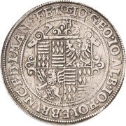 1 Thaler - John George I, John Albert, John Hoyer III and Bruno II obverse image