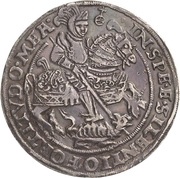 1 Thaler - Jobst II Spruchtaler, Germany, 1596-1599 reverse image