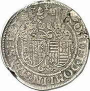 2 Thalers - John George I, Christoph II and John Ernest, Germany, 1568-1570 reverse image