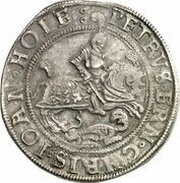 1 Thaler - Peter Ernest I, Christoph II and John Hoyer III obverse image