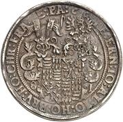 1 Thaler - Peter Ernest I, John Albert, John Hoyer III, Bruno II and Hoyer Christoph obverse image