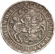1 Thaler - Peter Ernest I, John Albert, John Hoyer III, Bruno II and Hoyer Christoph, Germany, 1581-1582 reverse image