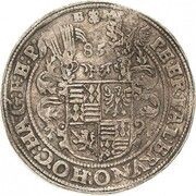 1 Thaler - Peter Ernest I, John Albert, Bruno II, Hoyer Christoph and John George IV obverse image