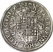 1 Thaler - Peter Ernest I, Bruno II, Hoyer Christoph, Gebhard VIII and John George IV obverse image