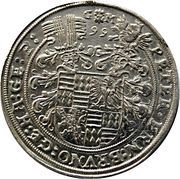 1 Thaler - Peter Ernest, Bruno, Gebhard and John George obverse image
