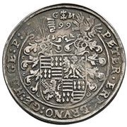 1 Thaler - Peter Ernest I, Bruno II, Gebhard VIII and John George IV obverse image