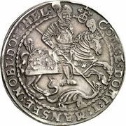 1 Thaler - Peter Ernest I, Bruno II, Gebhard VIII and John George IV, Germany, 1601 reverse image