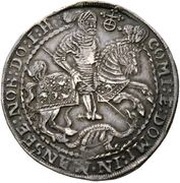 1 Thaler - Peter Ernest I, Bruno II, William I and John George IV, Germany, 1601-1604 reverse image