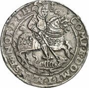 2 Thalers - Peter Ernest I, Bruno II, Gebhard VIII and John George IV, Germany, 1597-1598 reverse image