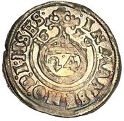 1⁄24 Thaler - Frederick Christoph, Germany, 1627-1630 reverse image