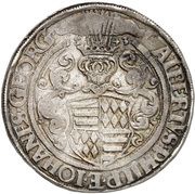 1 Thaler - Albert VII, Philip II and John George I obverse image