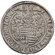 1 Thaler - Albert VII, Philip II and John George I obverse image